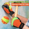 AIGEVTURE Hi-Vis Reflective Work Gloves Enhanced Visibility Impact Protection Safety