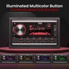 Pyle Power Amplifier Double DIN Bluetooth LCD Display Black Panel
