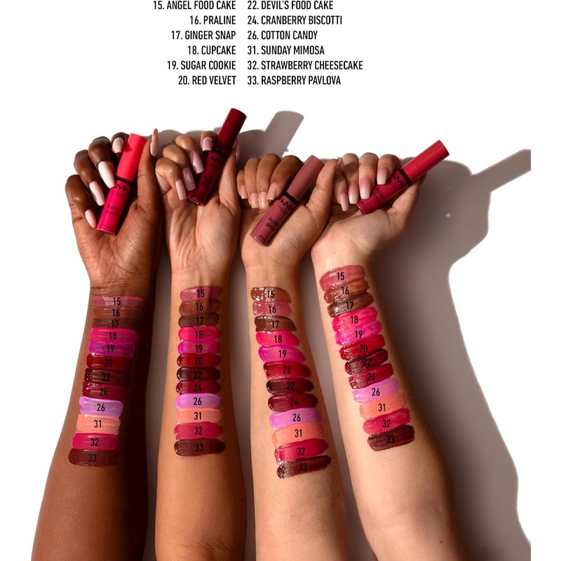 NYX PROFESSIONAL MAKEUP - Butter Gloss, tiramisú, 0.27 onzas