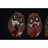 Made in Japan Noren Curtain Tapestry Sevens Owl