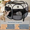 Dog Playpen, Puppy Pet Cat Playpen Indoor for Small Dogs,