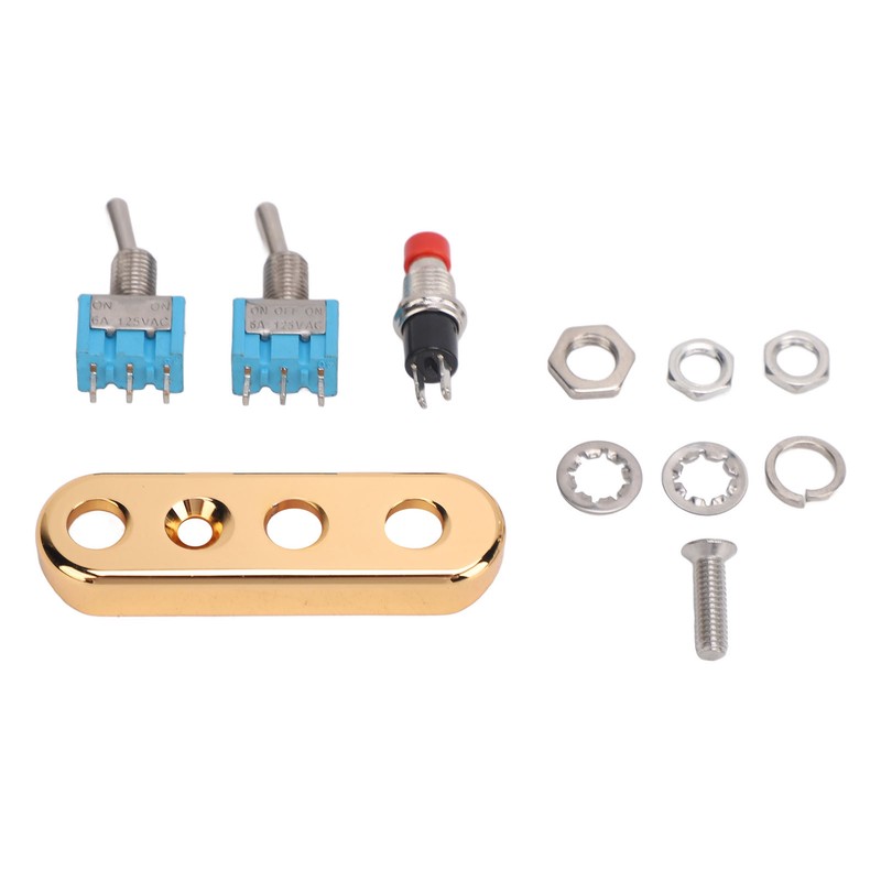 Motorcycle Handlebar Switch Button Stop Start Horn Light Self Resetting