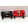 Bargman 30-92-109 Tail Light W/Backup, License Bracket & Black Base