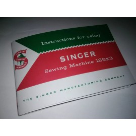 Singer 185K3 Sewing Machine Manual (185 Class) Reproduction