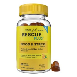 Suplemento Gomitas Rescue Bach Plus Mejorar Estado