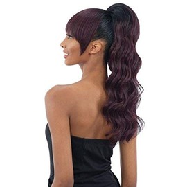 LOOSE DEEP CHINA BANG (530) - Freetress Equal Synthetic Drawstring Bang & Ponytail
