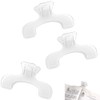 Book Clips, Set of 3, Transparent Book Clips, Reading Open,
