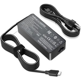100W USB C Type-C Charger for Lenovo Yoga T14 T15 T14s L13 L14 L15 E15 E14 X13 P14s P15s R14, ThinkPad P51s P52s P53s P43s, IdeaPad 720 720s (13" ONLY!) Laptop Adapter Power Supply Cord