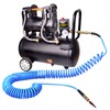 GASHER 1/4" x 50FT Polyurethane Recoil Air Hose with Bend