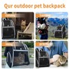 Cat Backpack Carrier for Small Dogs and Medium cat Puppy