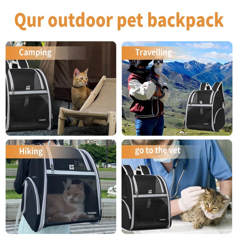 Cat Backpack Carrier for Small Dogs and Medium cat Puppy