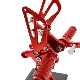 Sunrivery Motorcycle Rearsets Footpegs For GSXR750 GSX-R600 1996-2005,SV650/SV650S SV1000/S 1998-2014,GSXR1000 2000-2004