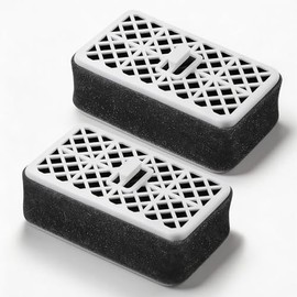 Deodorizer Cartridge for Toto C5 C2 SW3084 THU6474 THU6072 Washlet, THU6474-01 Deodorizer Filter Compatible with S500E S550E K300 SW3074(2 Pack)