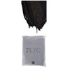 ZLYC Women's Lightweight Shawl Golden Trim Textured Knit Blanket Wrap
