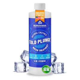 Cold Plunge Water Treatment 4-in-1 Cold Plunge Accessories - Cold Plunge Cleaner - Ice Bath Cleaner - Water Stabilizer for Cold Plunge - Water Clarifier - Cold Plunge with Water Filter - Spa Clarifier