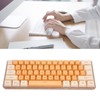 Gaming Keyboard USB 61 Keys Contrast Color RGB Light Key
