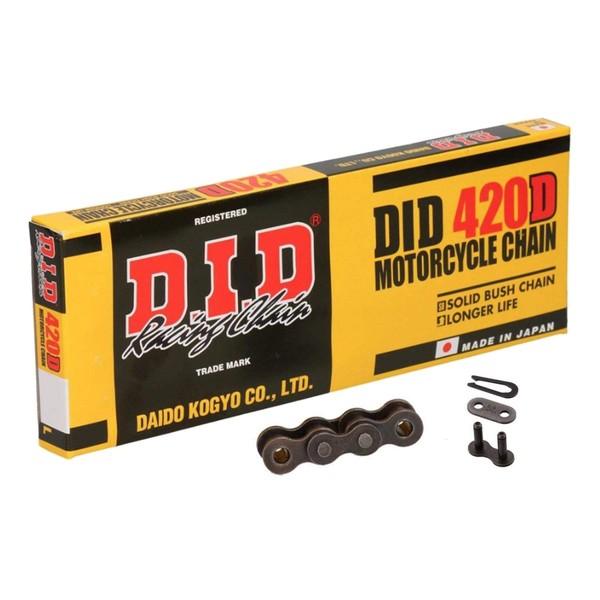 D.I.D. Chain DID 420-86 Chains 420 Stnd. GRY- 420 x 86