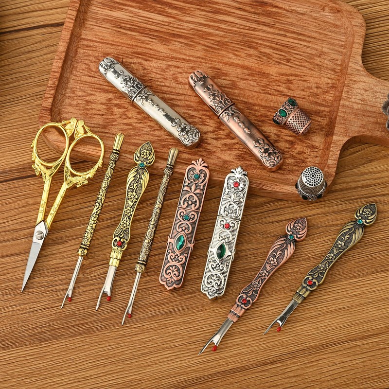 Needle Storage Vintage Sewing Needles Holder Portable Sewing Storage Case