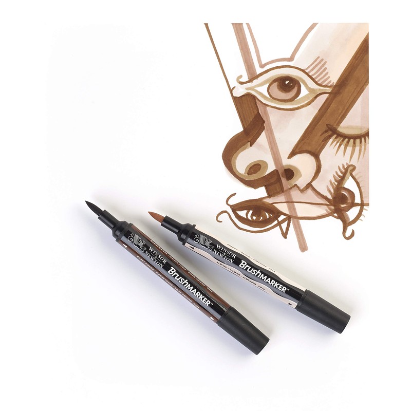 Winsor & Newton BrushMarker - Set of 6 - Skin