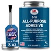 S-18 All-Purpose Adhesive, 8 oz. can - Multi-Purpose, Rubber, Metal,