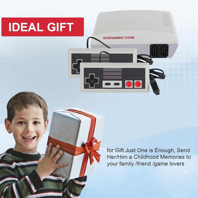 TV Retro Game Console with 600+ Classic Games and 2