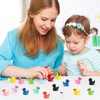 Guiqulai 120 Pcs Mini Resin Ducks, Mini Ducks Mini Resin