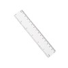 6 Pcs Clear Ruler,6 inch Ruler, Plastic Ruler, Drafting Tools,