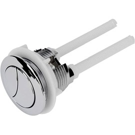 1 unidad de conjunto de botón pulsador for cisterna de inodoro de doble descarga: accesorios de baño duraderos for una fácil instalación.(48mm)