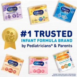 Enfamil Nutramigen Liquid Infant Formula, Hypoallergenic and Lactose Free Formula, Fast Relief from Severe Crying and Colic, DHA for Brain Support, Ready to Feed Bottle, 32 Fl Oz, Pack of 6