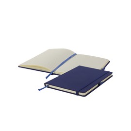 SAVEX A5 Lined Notebook With Premium Paper PU Leather Cover, Pen Loop & Elastic Closure Ideal For School, Home, Office Notes 160 Pages | Journals | A5 Notepad | Notes Book (Navy)