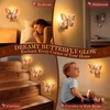 Hohean Butterfly Night Light, 0.6W LED Butterfly Night Light Plug