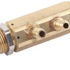 3 Holes Dental Chair Unit Standard Foot 3mm 5mm Valve