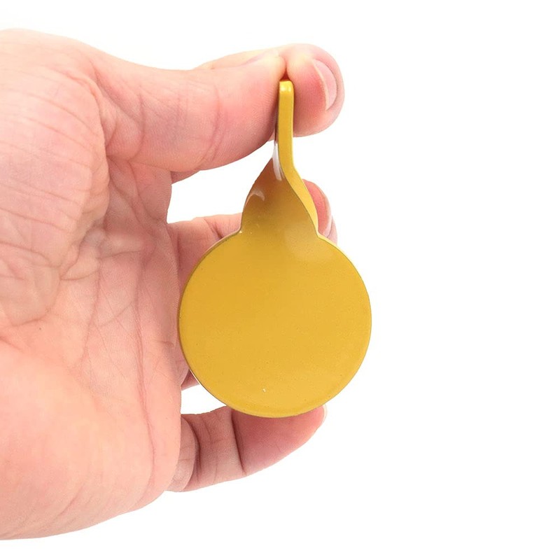 ANCLLO Set of 3 Yellow Self-Resetting Targets Spinning Shooting Metal