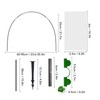 Greenhouse Hoops Grow Tunnel Long Garden Hoops Rust Free Fiberglass