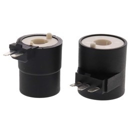 279834 or DE382 Premium Quality Dryer Gas Valve Solenoid Coil KIT, 2PIECES, Compatible with Inglis, Admiral, Whirlpool