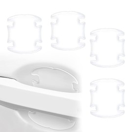 4Pcs 3D Transparent Car Door Bowl Scratch Protector, Universal Bowl Side Paint Protection Stickers, Waterproof Anti-Scratch Paint Invisible Protection Film for Most Models.