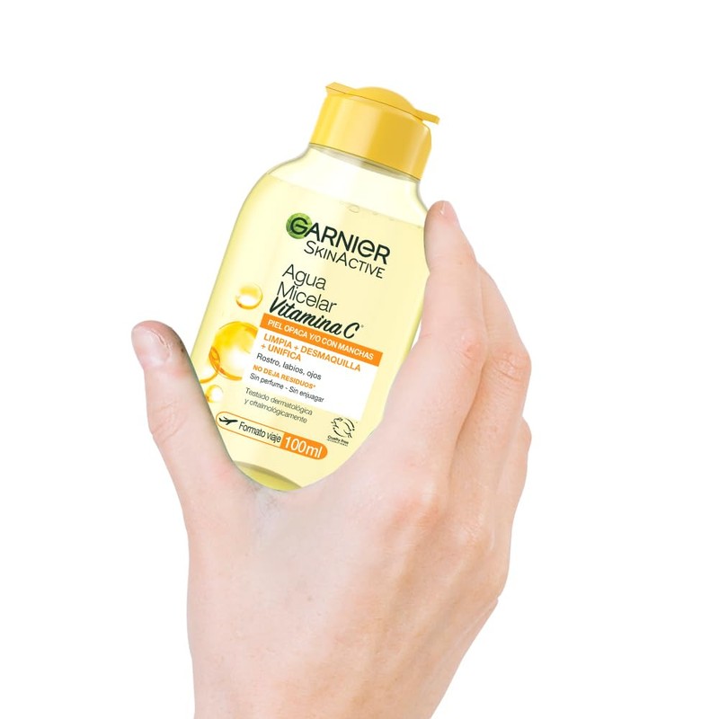 Garnier Agua Micelar Desmaquillante Express Aclara 100ml