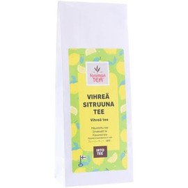 Forsman Tea Green Lemon Green Flavored Té 10 Paquetes of 100 g 35 oz
