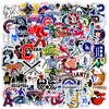 Set of 100 Baseball Stickers, Waterproof Baseball Stickers, Suitable for