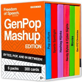 Quokka Freedom of Speech Card Board Game - Modern Life Edition - Fast-Paced | Guess The Word | Easy to Play - Party Game for Game Night