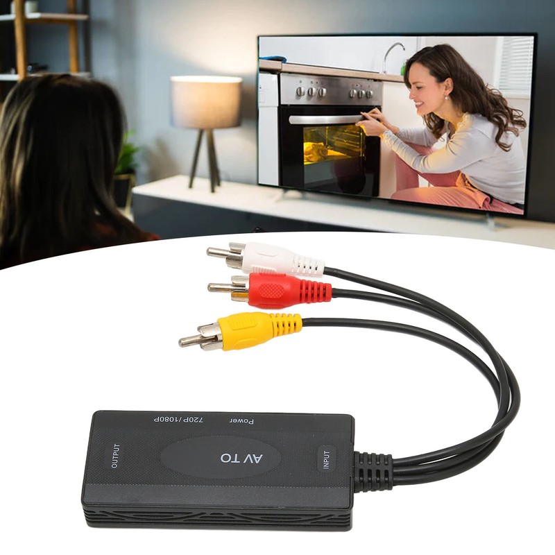 HD Video Converter Box RCA and AV and Composite to
