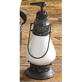 BLACK FOREST DECOR Antique Lantern Soap Dispenser