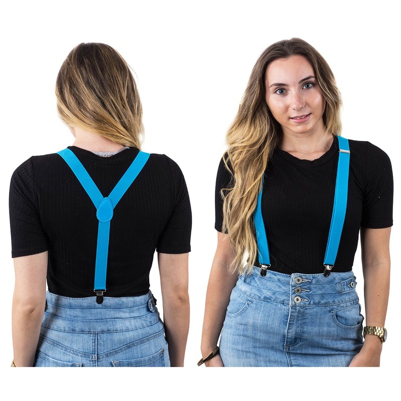 Coveryourhair Women's Solid Suspenders Stylish And Practical Solid Suspenders One