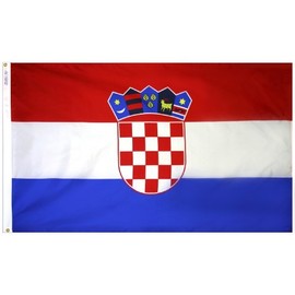 3x5' Croatia Nylon Flag - All Weather, Durable, Outdoor Nylon Flag - All Star Flags