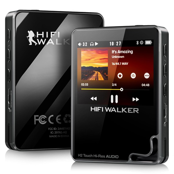 HIFI WALKER H2 Touch Hi-Res MP3 Player 128GB – Tragbarer