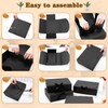Tivcck 15 Pack Gift Boxes with Lids,10.6x7.8x3.1 Inch Black Gift