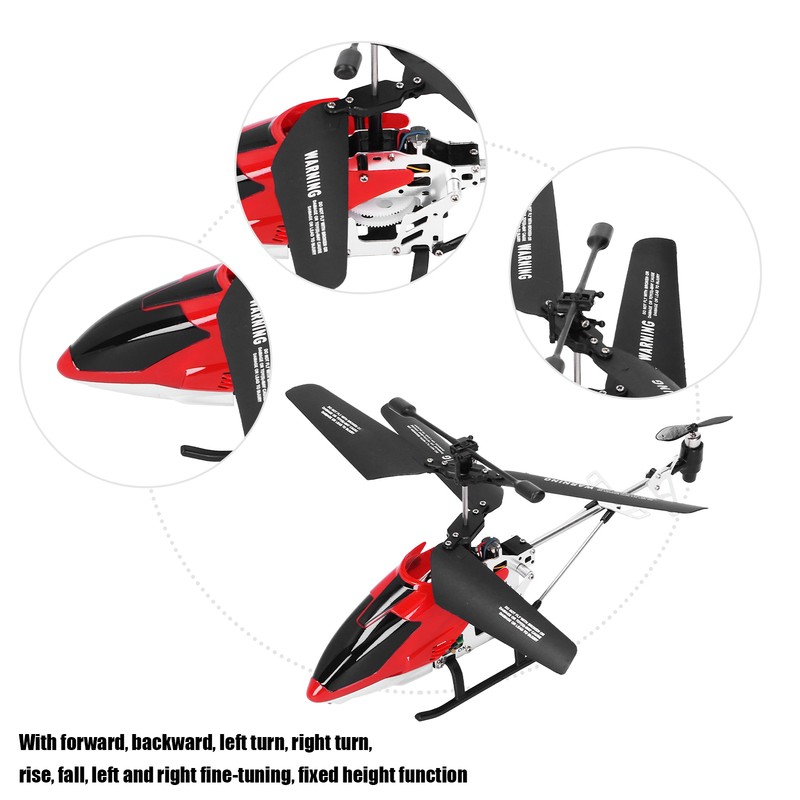 2.4G 3 Channel Remote Control Helicopter Altitude Hold Mini Aircraft