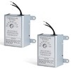 2 Pack Attic Fan Thermostat Control for Power Attic Ventilators