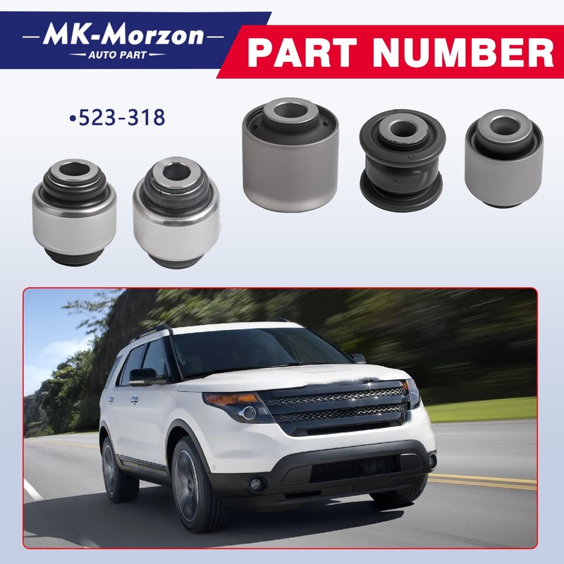 523-318 Rear Suspension Knuckle Bushing Kit Left&Right Side Fit for