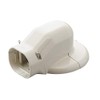 INABA DENKO Decorative Pipe Cover, Wall Outlet for Wall Corner